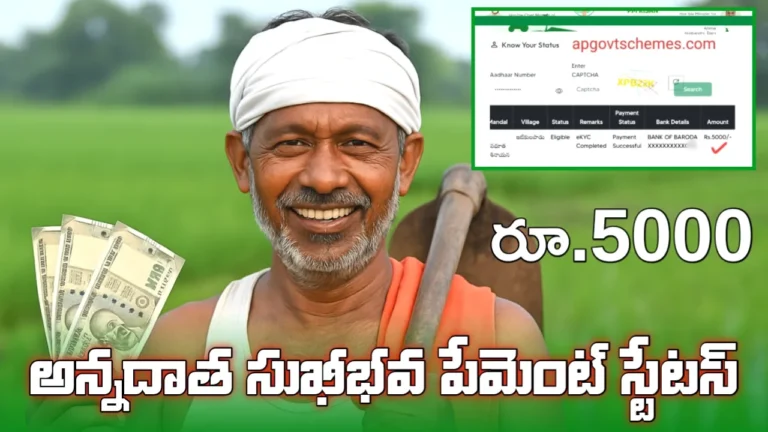 Annadata Sukhibhava Payment Status 2026