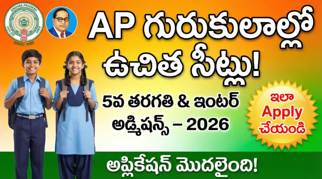 AP Gurukula Admissions 2026