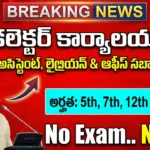 AP Collector Office Recruitment2026