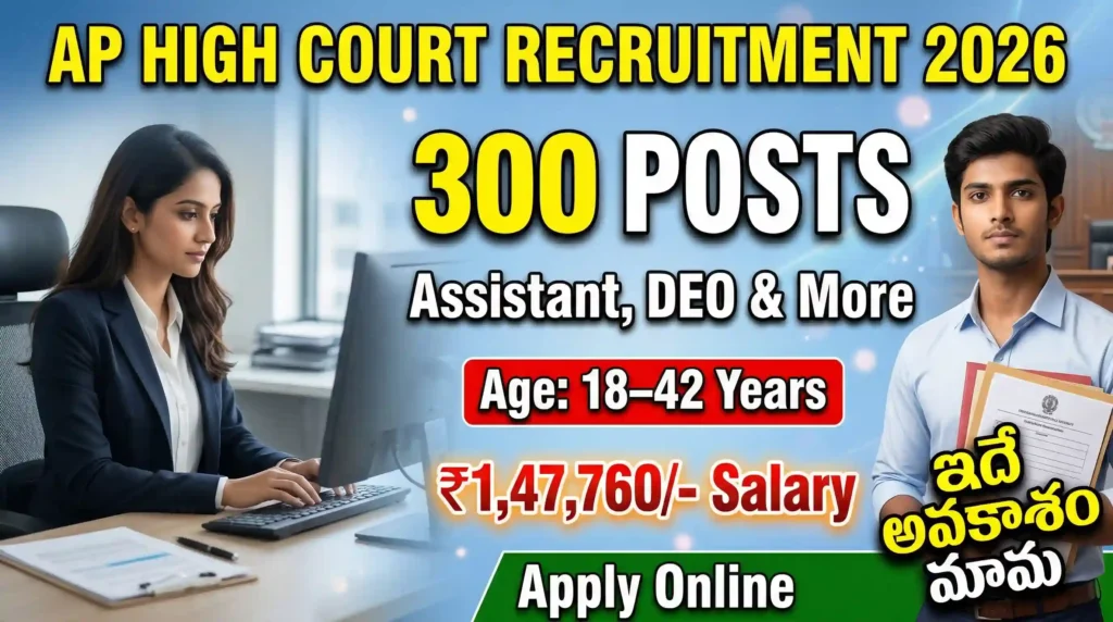 AP High Court Recruitment 2026