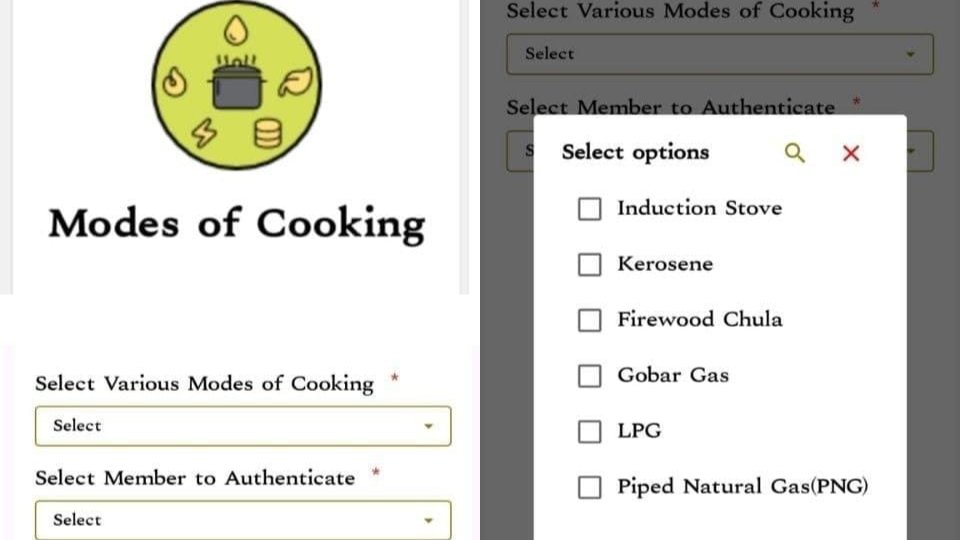 Modes of Cooking Survey