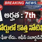 District Court Office Subordinate Recruitment 2026