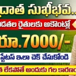 Annadatha Sukhibhava Payment Status Check2026