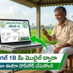 Meebhoomi AP Check 1B Online