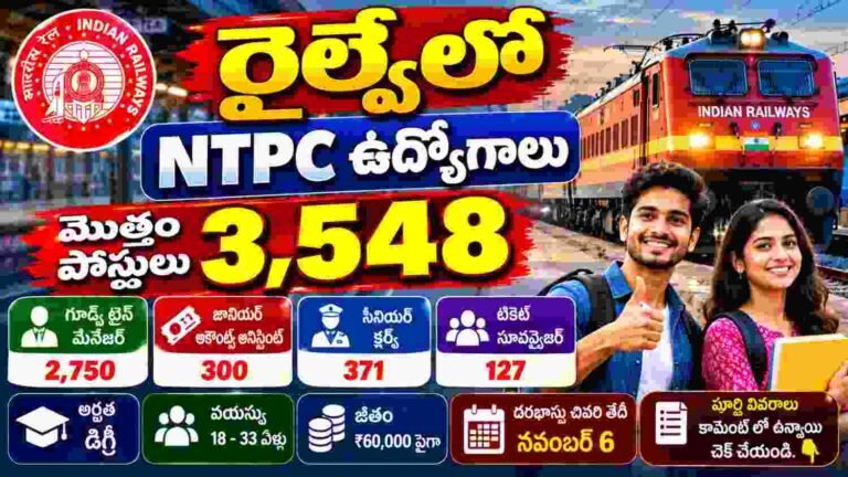 RRB NTPC Recruitment 2026